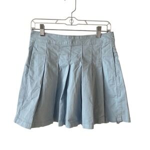 American‎ eagle Super High-Waisted Icy Blue Pleated Tennis Skirt Size 6 NWT